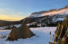 L'expérience du bivouac au Col de Rousset (Vercors - Drôme)