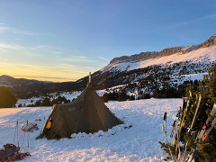 L'expérience du bivouac au Col de Rousset (Vercors - Drôme)